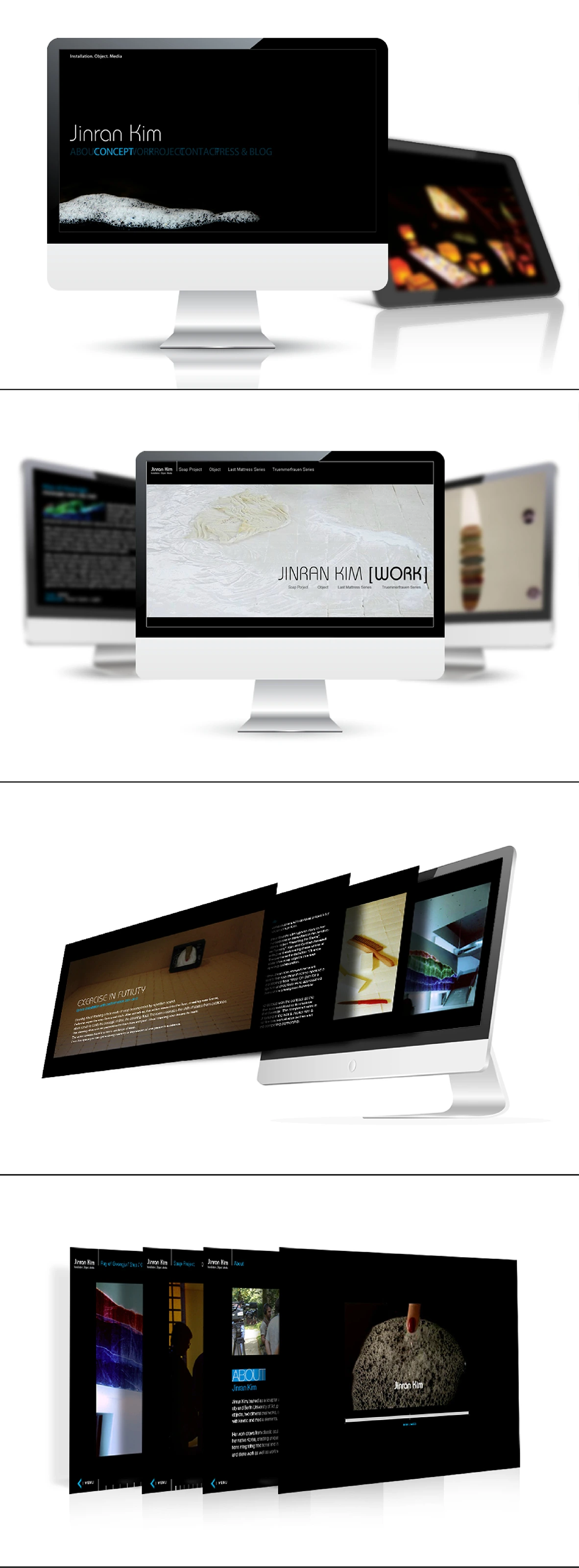 Jinran Kim Website