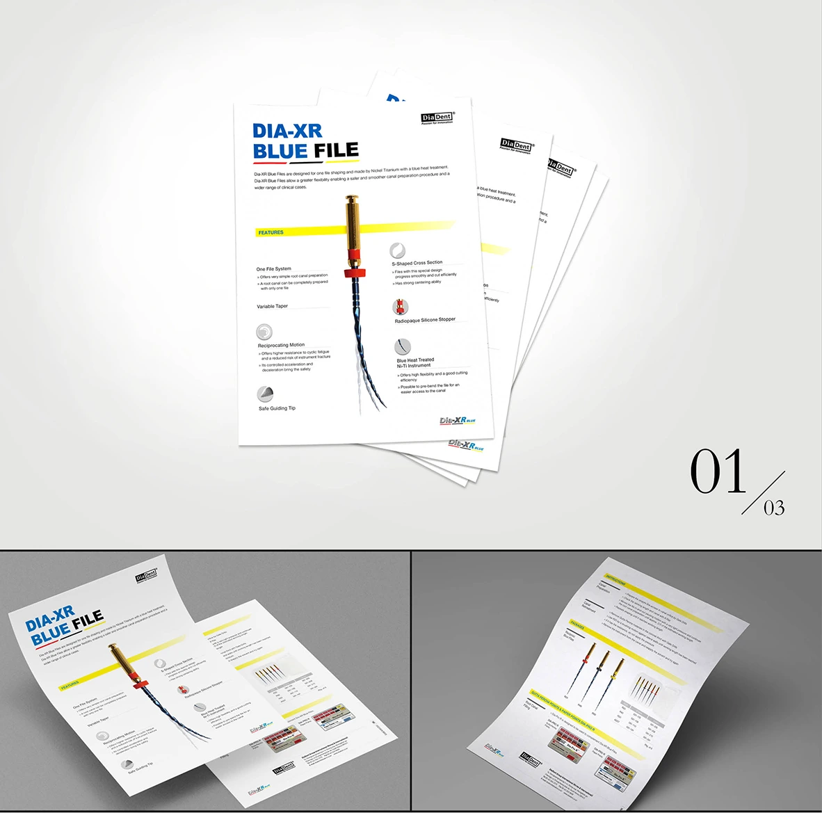 Diadent : Dia-XR Blue File