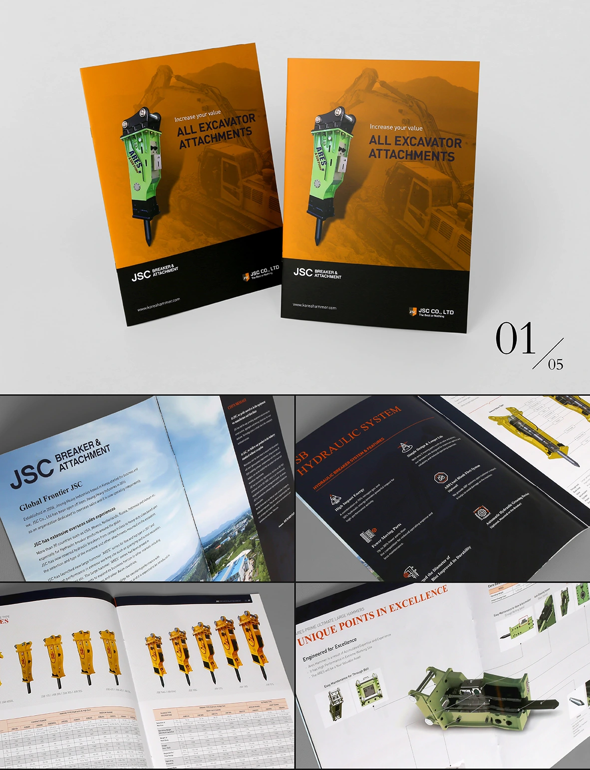 JSC All Excavator Attachments